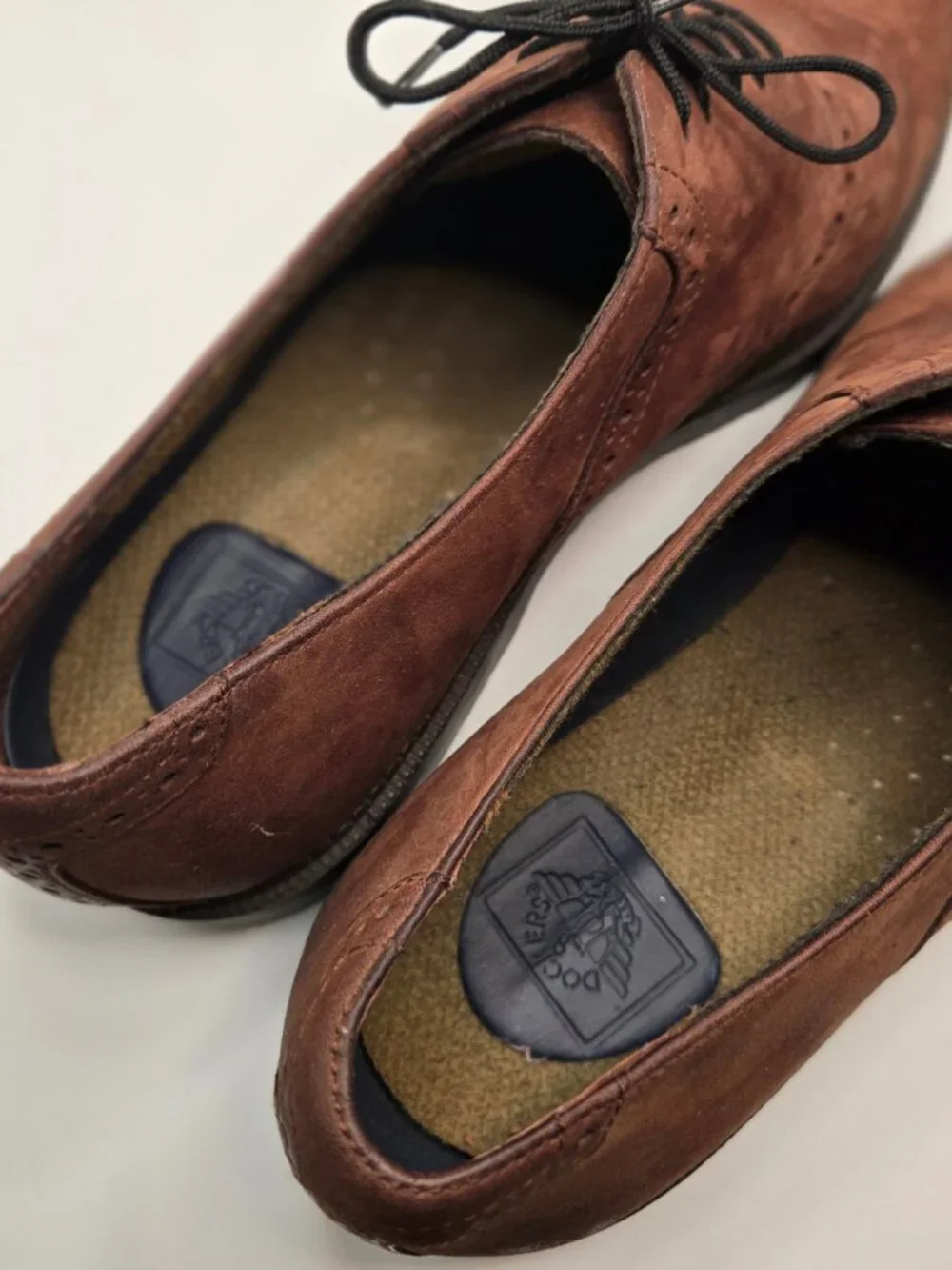 Rockport Brown Leather Oxford Shoes Size 10.5